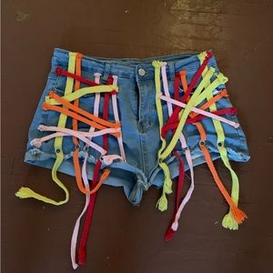 Medium Unique Custom Jean Short